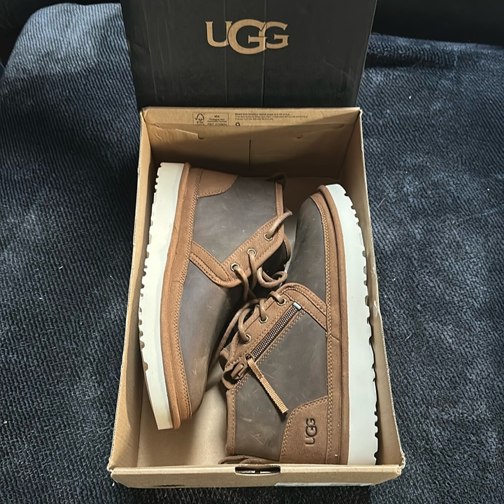 Brand new zipper Neumel Zip UGG in box US size 8 women’s boots.